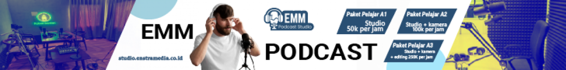 Banner Footer Podcast Studio